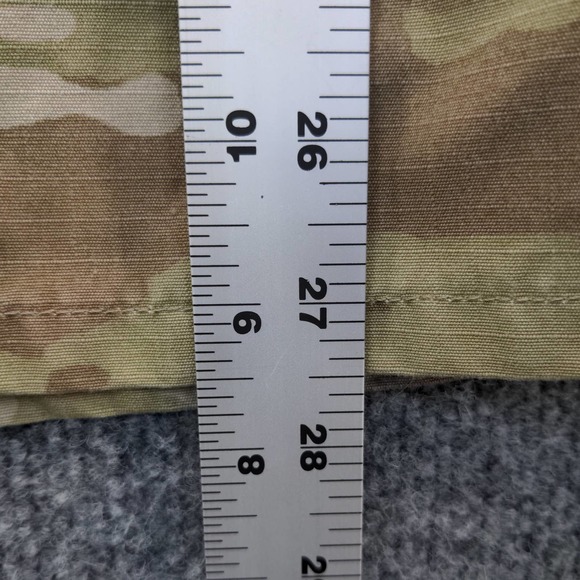 U.S. Military Insect Guard Camo Shirt Green Tan Size Small Long Pockets - Picture 6 of 13